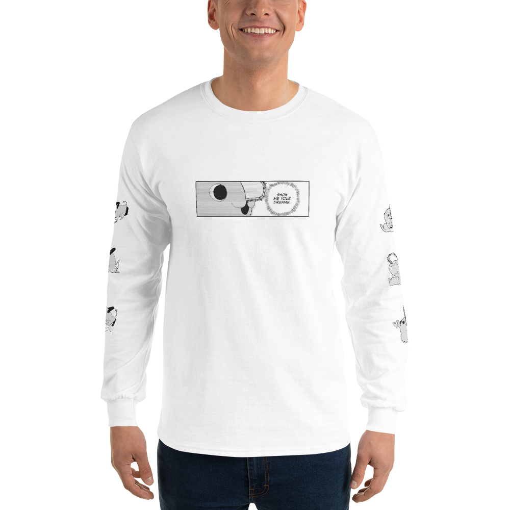 Chainsaw Man - Pochita "Show Me Your Dreams" Long Sleeve Shirt